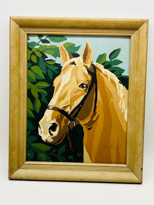 Horse Paint by Numbers Art