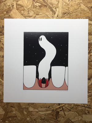 Dead Tooth 12x12in Giclee Print