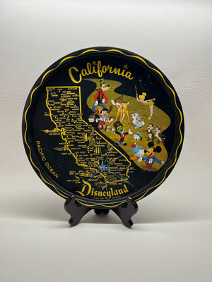 Vintage Souvenir California Tray