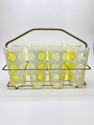 Set of 8 Vintage Glasses