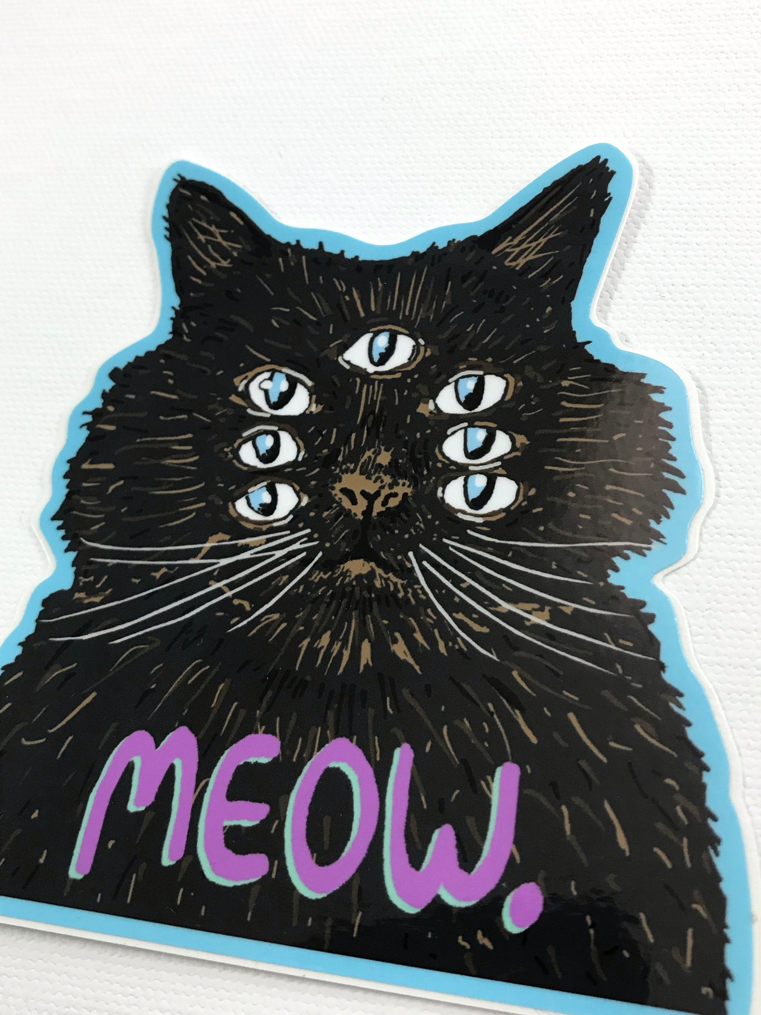 Meow Cat Sticker