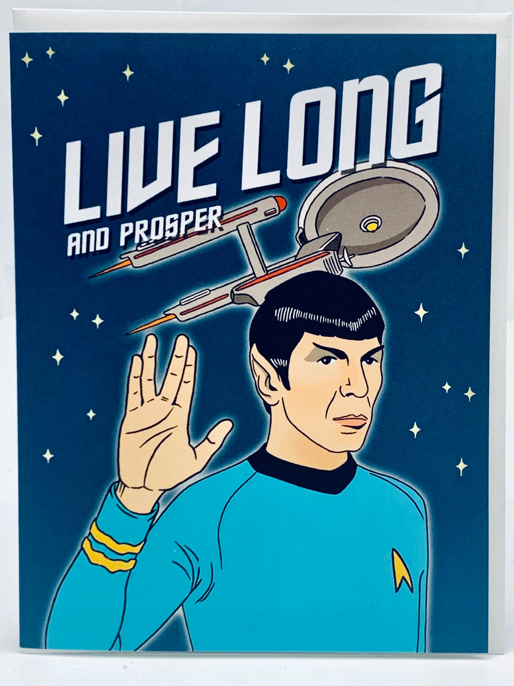 Live Long & Prosper Spock Card