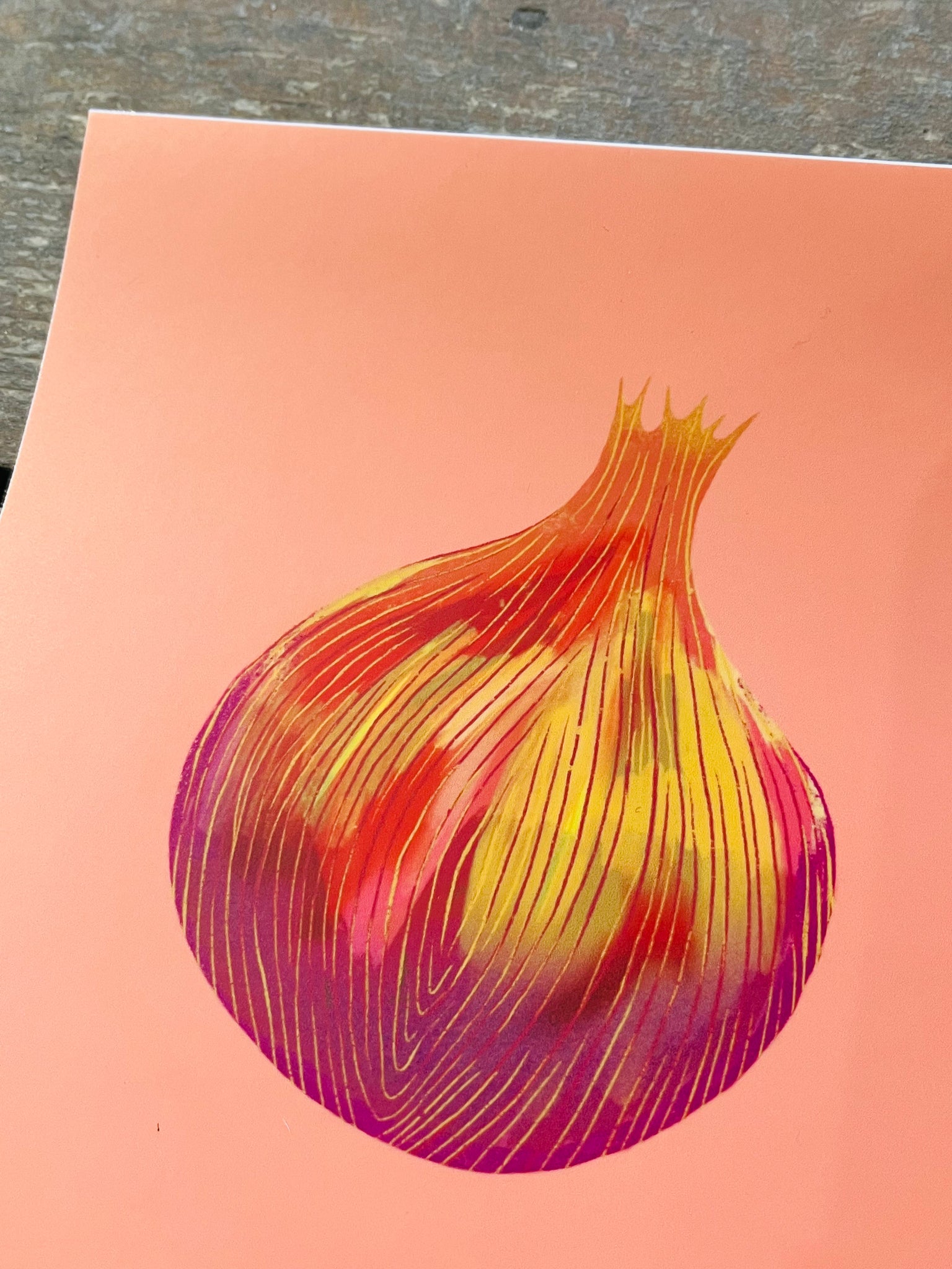 Sweet Onion Jess D’Amelio 6x6in Giclee Print