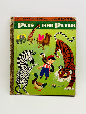Pets For Peter Vintage Book