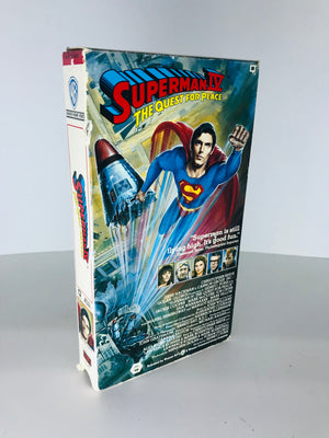Superman 4 The Quest for Peace VHS