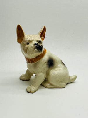 Dog ceramic figure