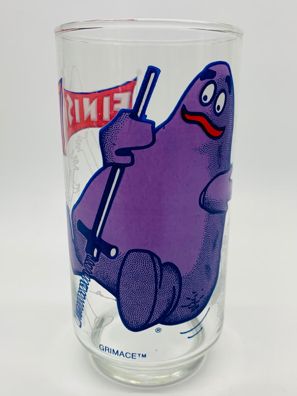 McDonalds Grimace Glass