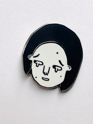 Disappointed Enamel Pin