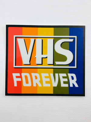 VHS Forever Sticker