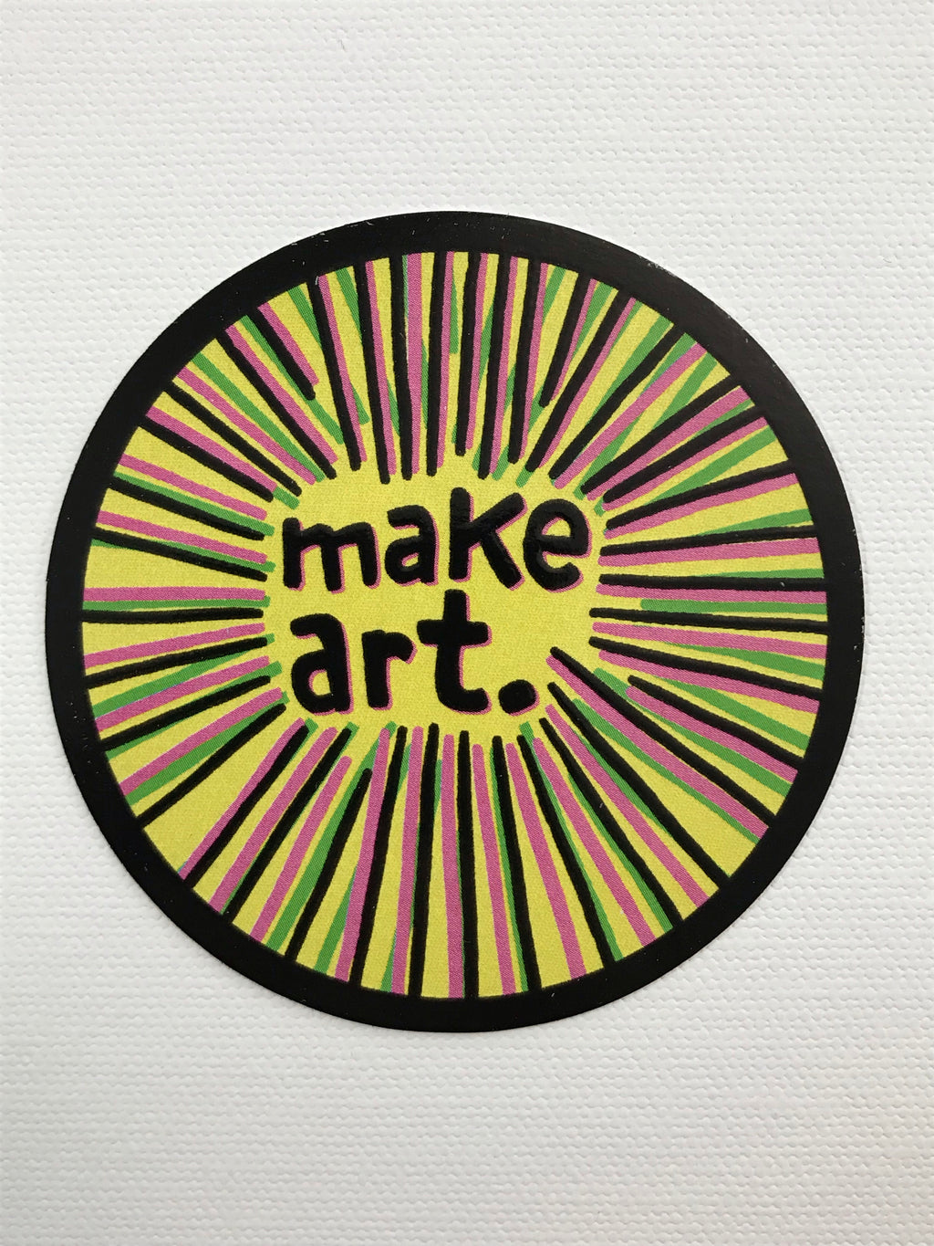 Make Art. Sticker