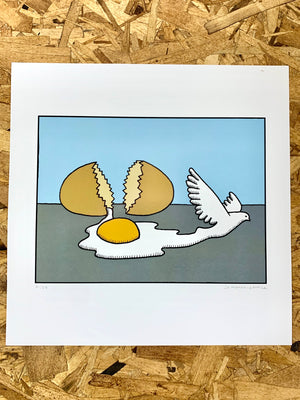 Egg Ghost Giclee Print