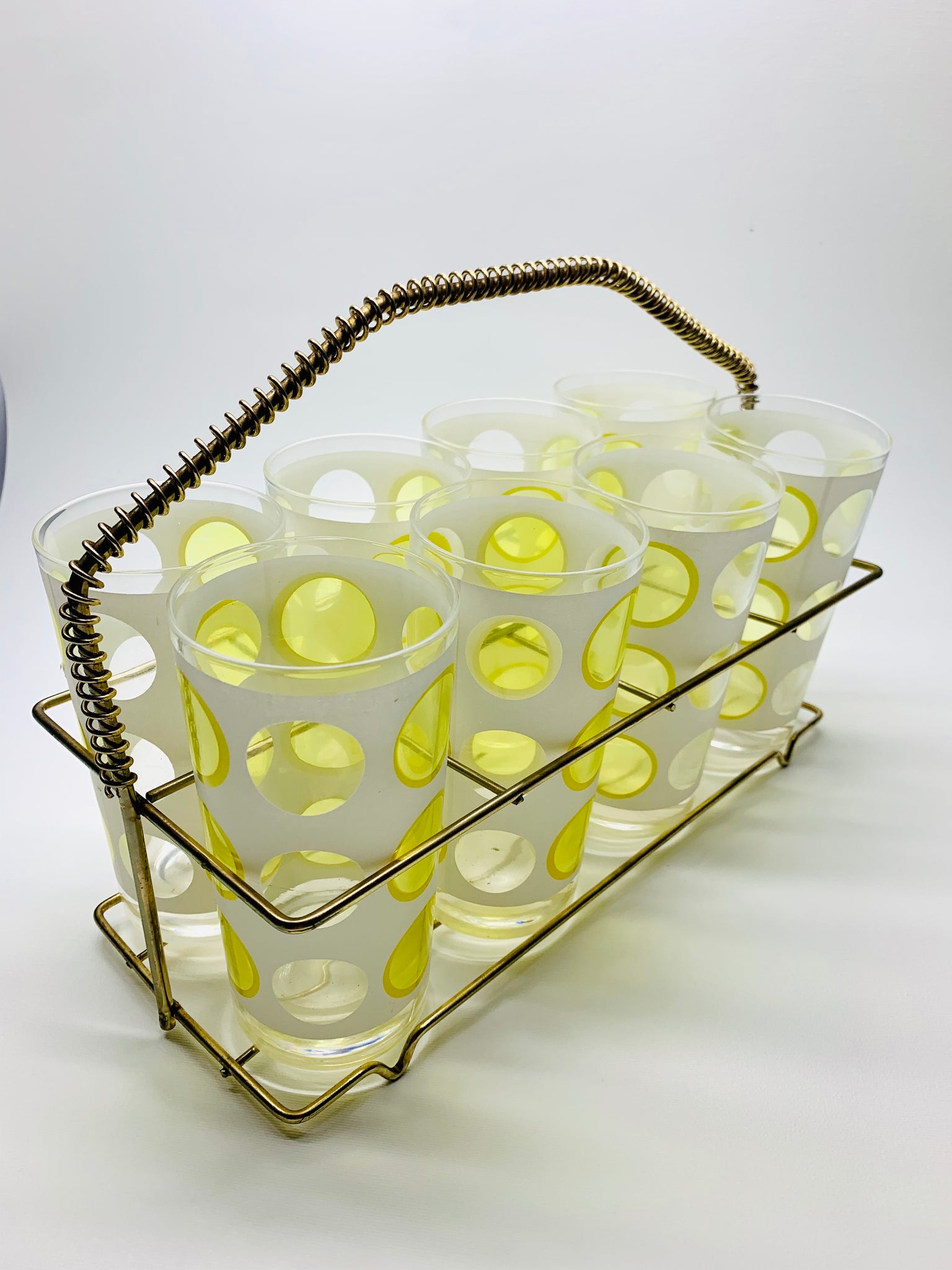 Set of 8 Vintage Glasses