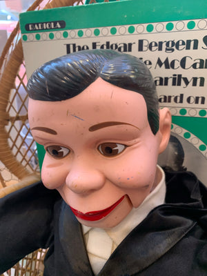 Not Cursed Ventriloquist Dummy with Record