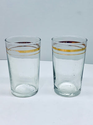 Set of 2 Little Vintage Glasses