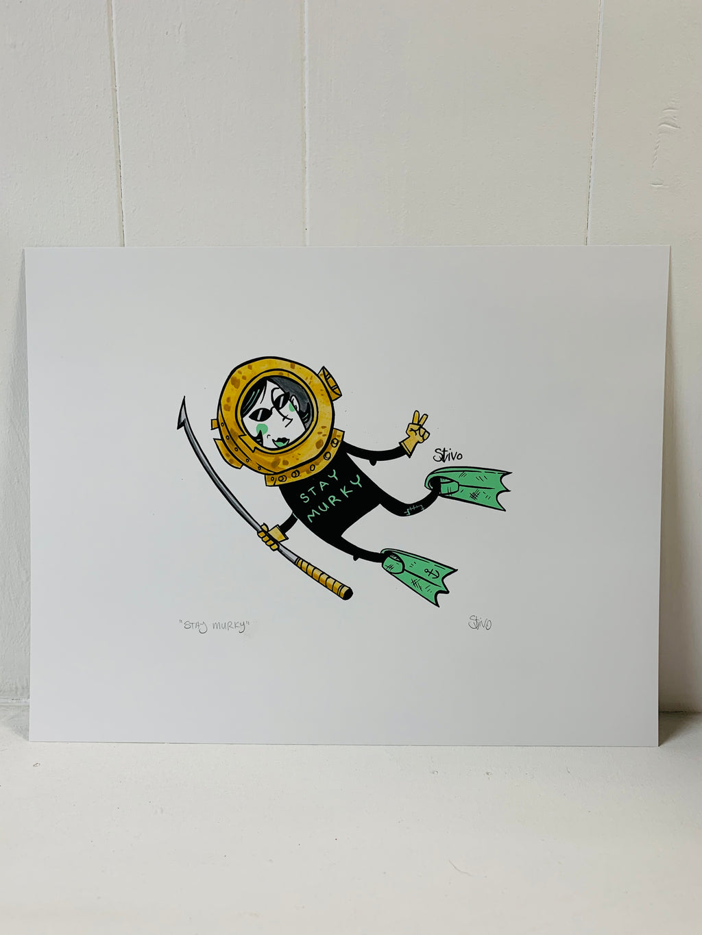 Stay Murky Print by Stivo