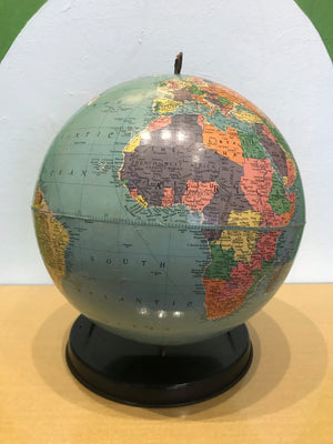 Globe with Metal Base