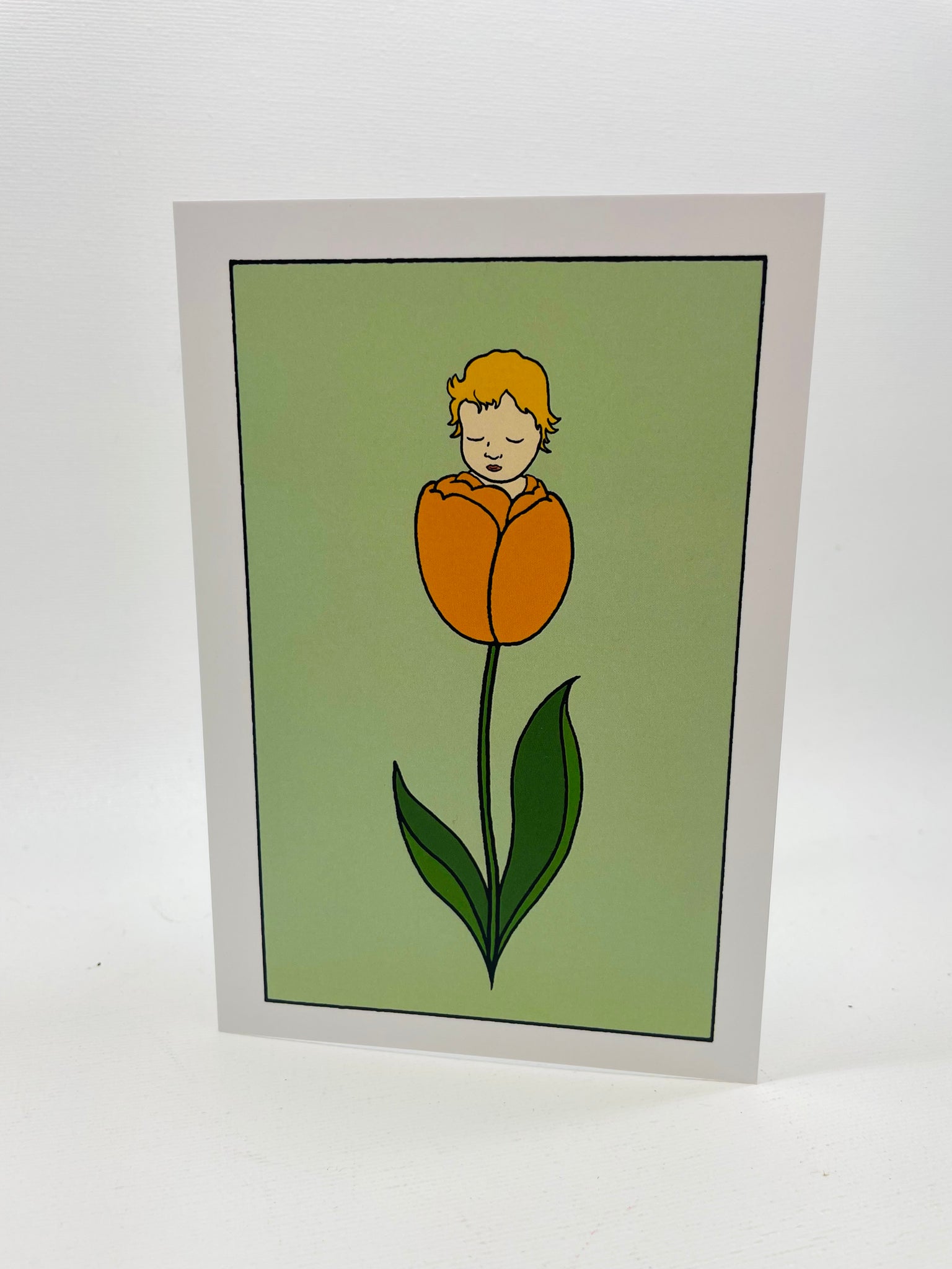 Jo Moyer-Battick Tulip Card