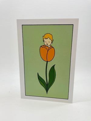Jo Moyer-Battick Tulip Card