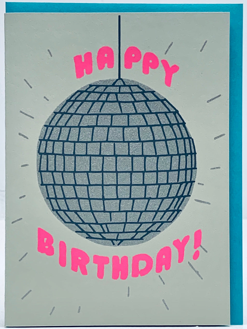 Disco Happy Birthday Card