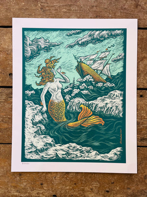 Sirens & The Oxbow Giclee Print