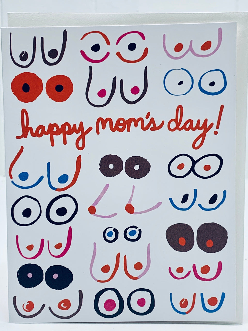 Boobs Happy Mom’s Day Card