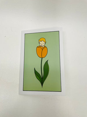 Jo Moyer-Battick Tulip Card