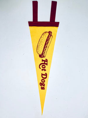 Hot Dogs Pennant