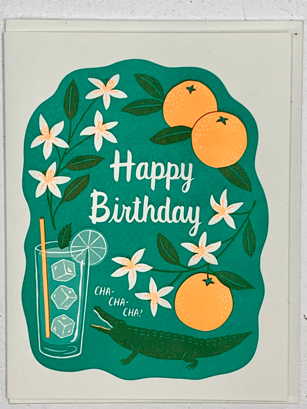 Happy Birthday cha cha cha Card