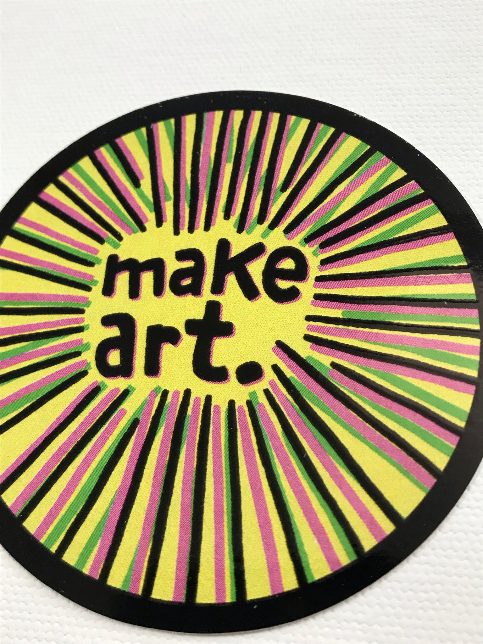 Make Art. Sticker
