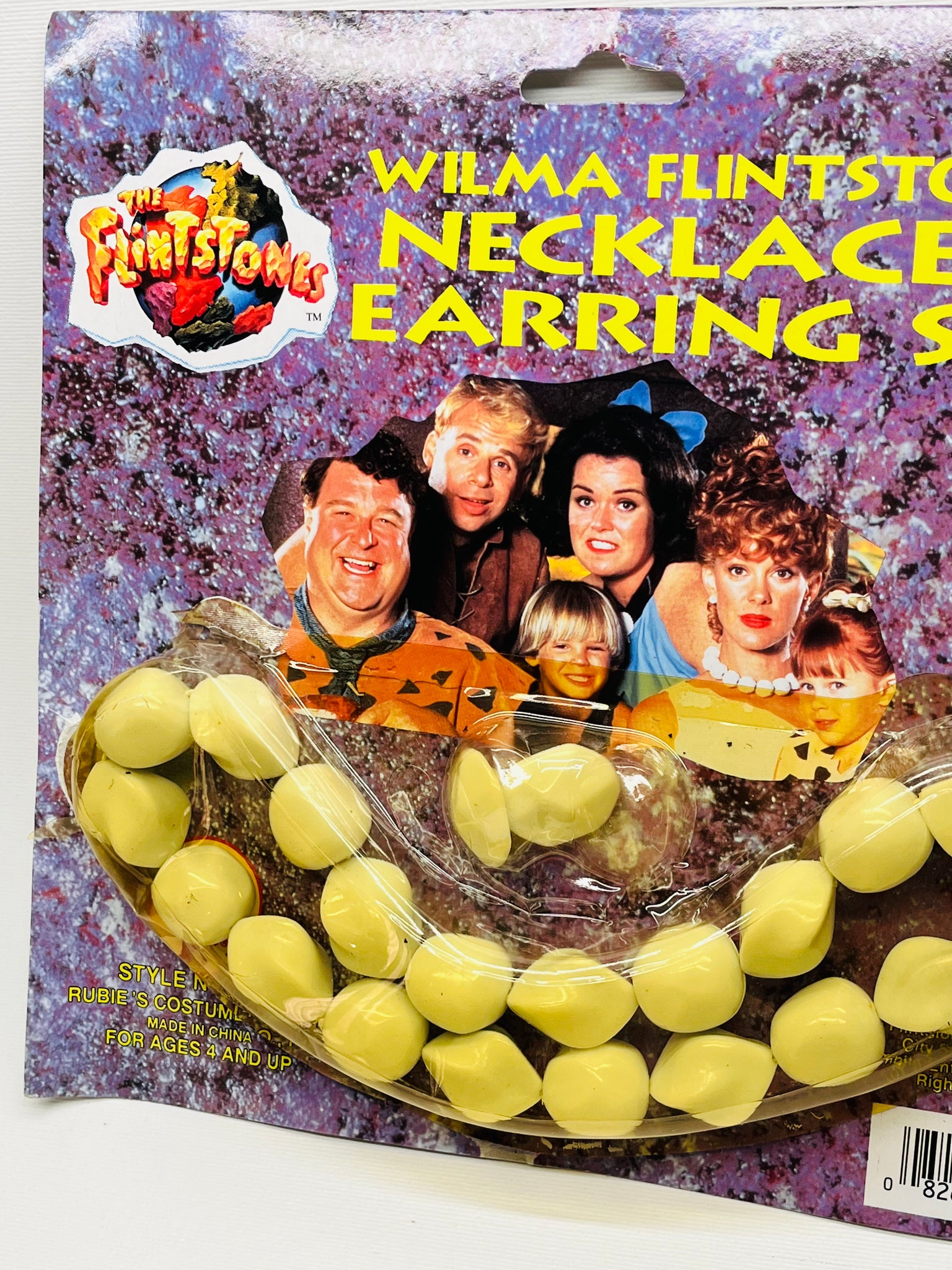 Wilma Flintstone Necklace & Earring Set