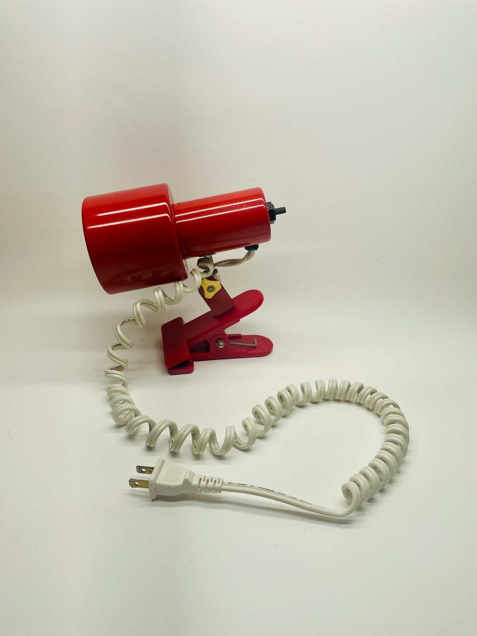 Red Clip-On Lamp