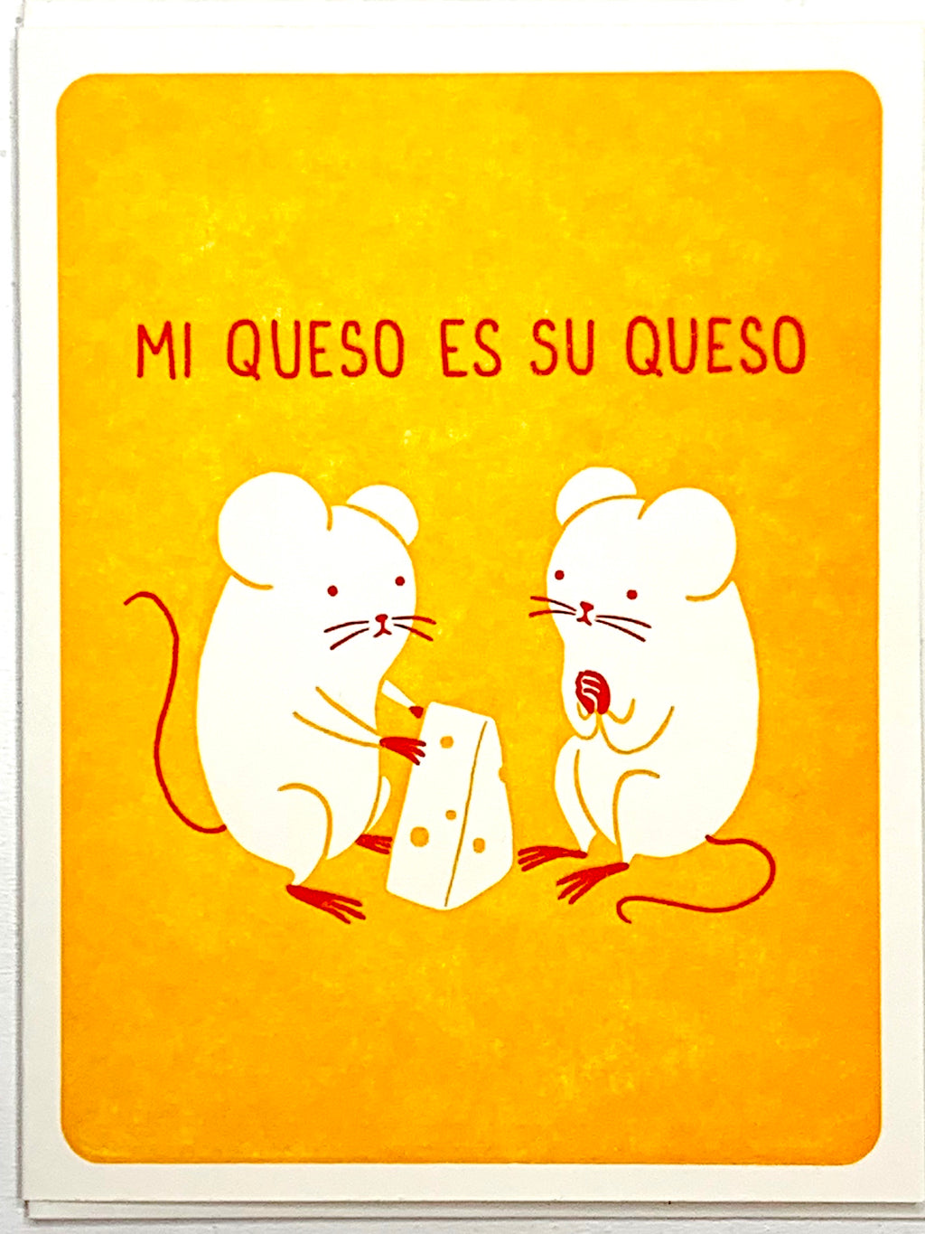 Queso Mouse Card