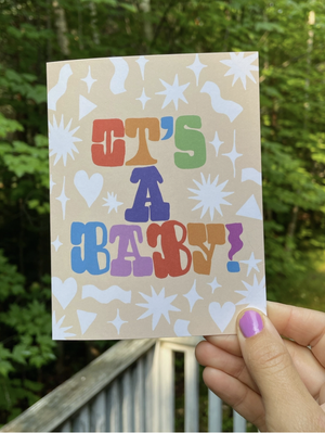 It's A Baby Card