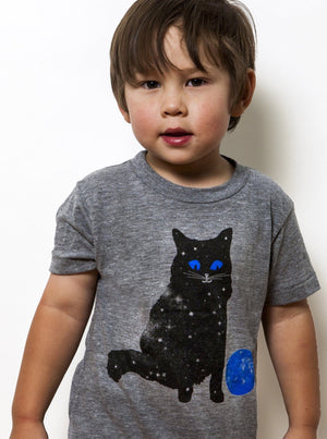 Kids Space Cat Tee - Main Image