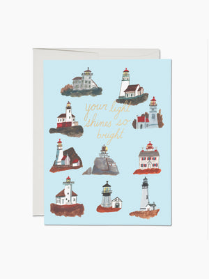 Lighthouses Card