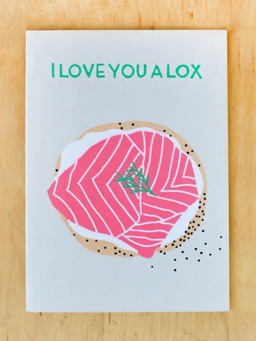 I Love You A Lox Card