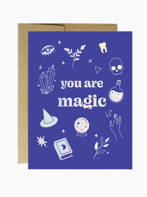 You Are Magic Holographic Card