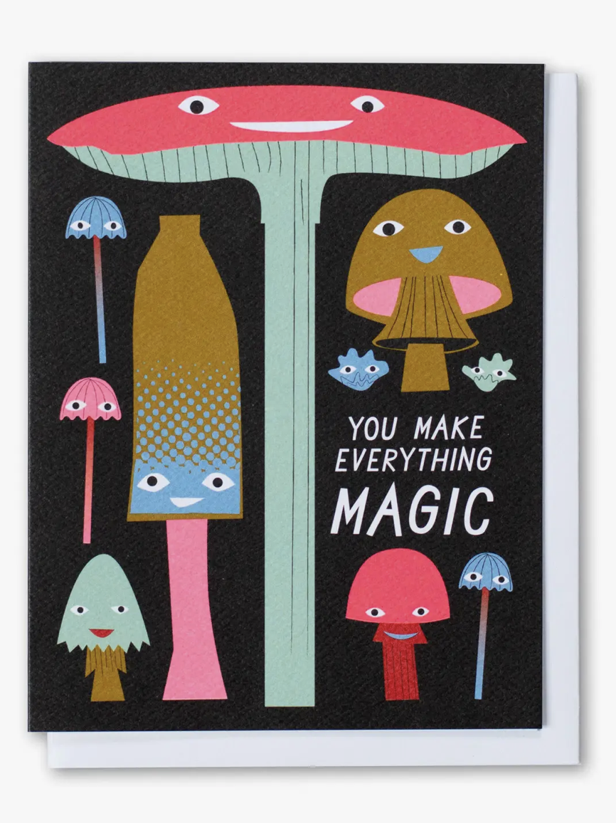 Magic Mushrooms Card