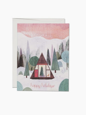 Modern Cabin Card