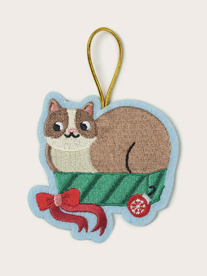Cat In Box Ornament