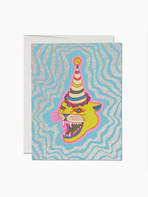 Party Hat Cat Card