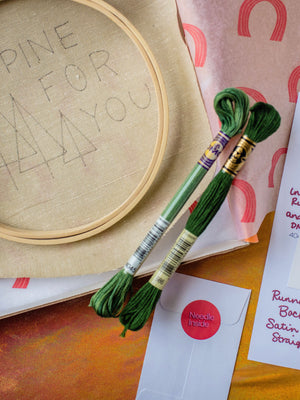 I Pine For You Embroidery Kit