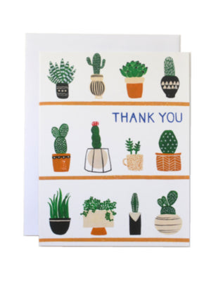 Thank You Plant Shelfie Card
