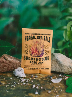 Rose Jam Herbal Salt Soak
