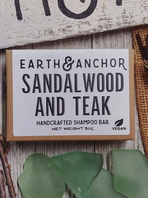 Sandalwood And Teak Shampoo Bar