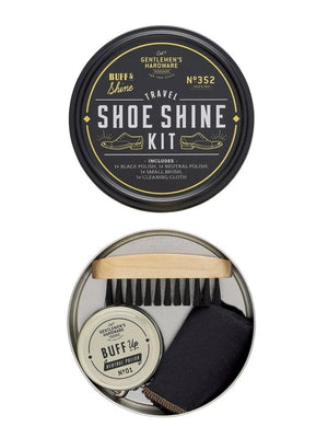 Travel Shoe Shine Kit