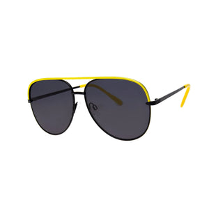 Sidewalk Sandy Yellow/Black Sunglasses