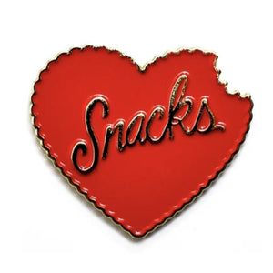 Snacks Enamel Pin