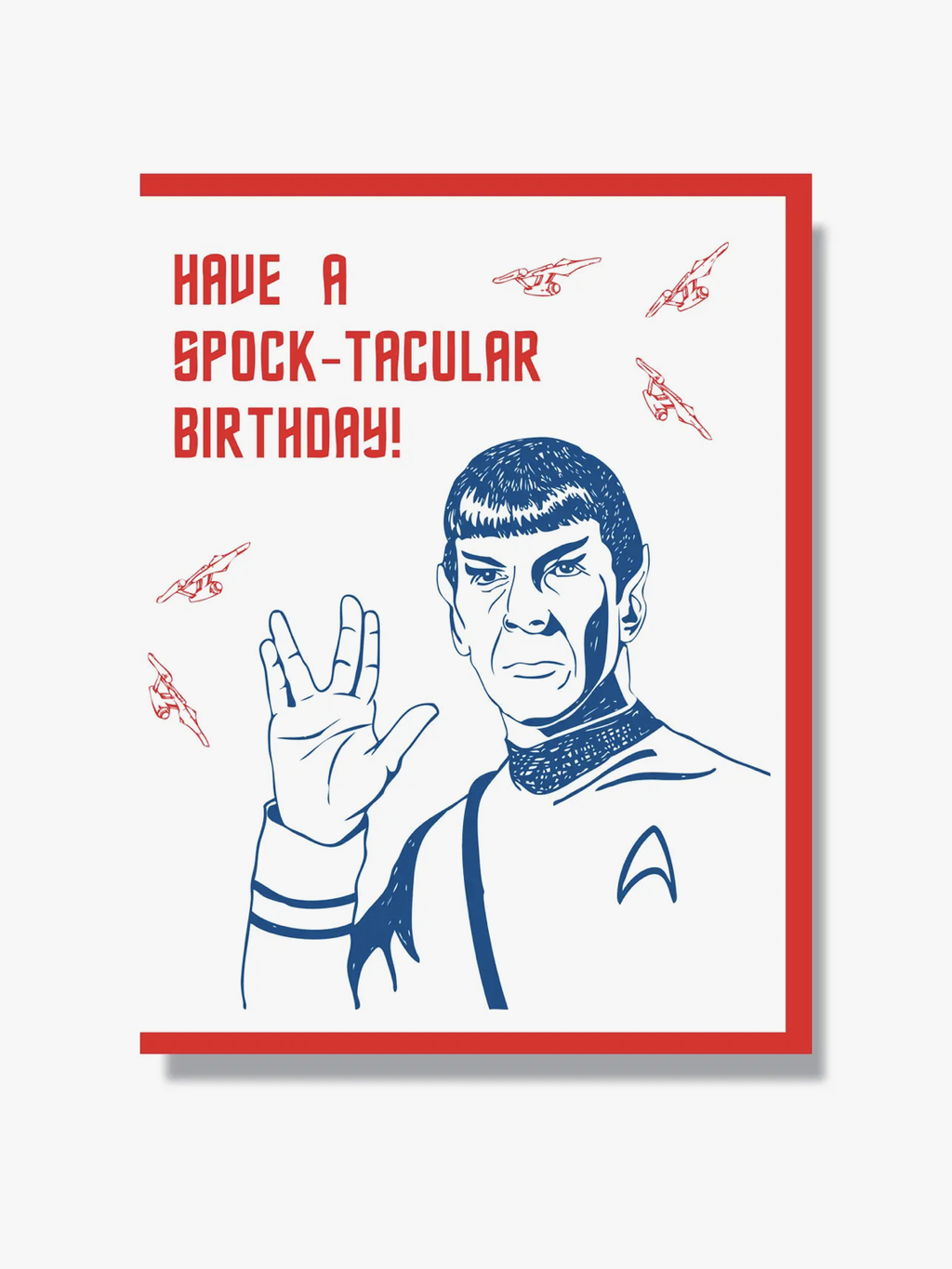 Spock Birthday Card