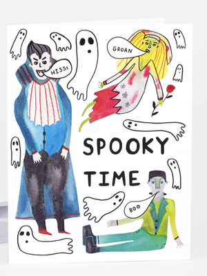 Spooky Time Card